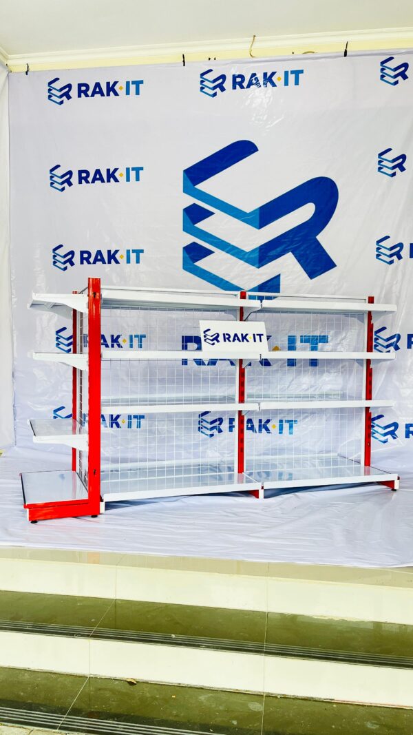 Rak Gondola Minimarket Double T120cm - Gambar 3