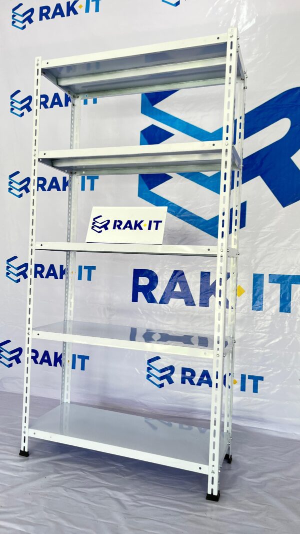 Rak Besi Siku 5 susun 100 X 40 X 200 Cm Serbaguna Kokoh - Gambar 3