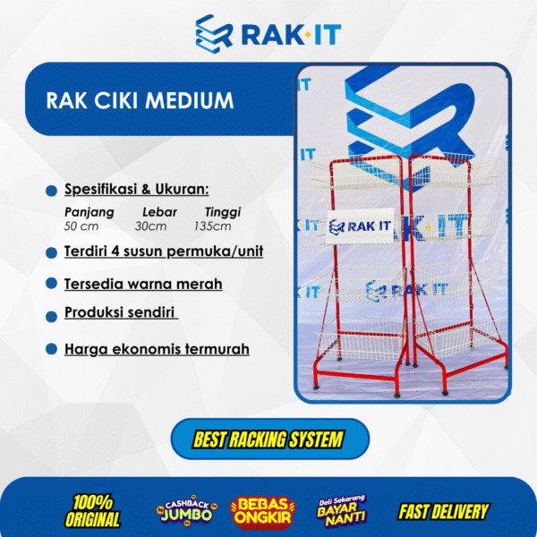 Rak Chiki Rak Snack Rak Serbaguna