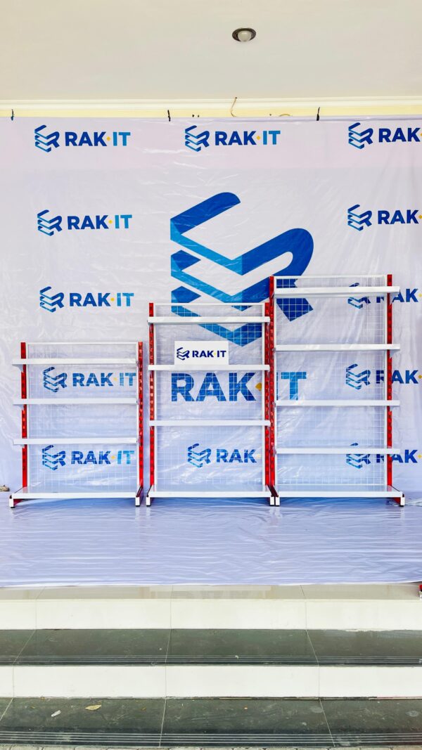Rak Gondola Minimarket Single T170cm - Gambar 5