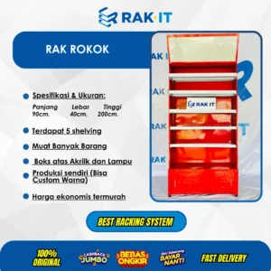 Rak Rokok Rak Backwall
