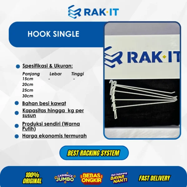 Cantolan Single/ Hook Single